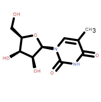 1-((2R,3S,4S,5R)-3,4-二羟基-5-(羟甲基)四氢呋喃-2-基)-5-甲基嘧啶-2,4(1H,3H)-二酮,Thymine 1-β-D-arabinofuranoside