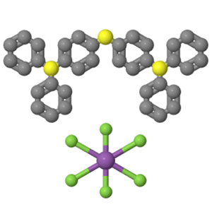 二[4-二苯基硫苯基]硫醚二六氟锑酸盐；89452-37-9