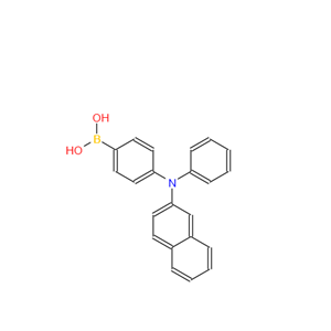 4-(2-萘基(苯基)氨基)苯硼酸