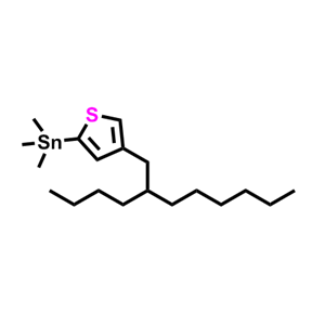 [4-（2-丁基丁基）-2-噻吩基]三甲基锡烷,Stannane, [4-(2-butyloctyl)-2-thienyl]trimethyl-