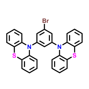 10,10'-（5-溴-1,3-亞苯基）雙（10H-吩噻嗪）