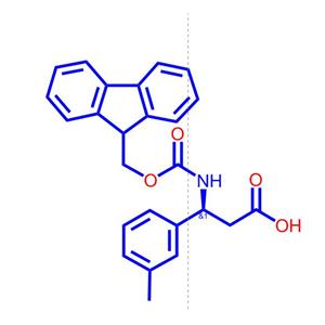 (S)-3-((((9H-芴-9-基)甲氧基)羰基)氨基)-3-(间甲苯基)丙酸,(S)-3-((((9H-Fluoren-9-yl)methoxy)carbonyl)amino)-3-(m-tolyl)propanoicacid