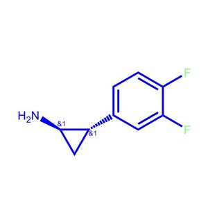 (1R,2S)-rel 环丙胺,2-(3,4-二氟苯基),Cyclopropanamine, 2-(3,4-difluorophenyl)-, (1R,2S)-rel-