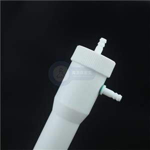 四氟气泡吸收瓶PTFE气泡瓶75ml,75ml PTFE bubble bottle