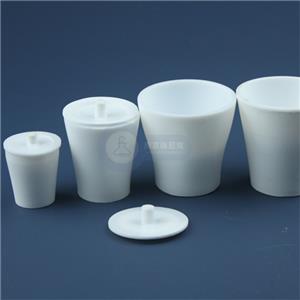 四氟坩堝PTFE坩堝100ml,100ml PTFE crucible