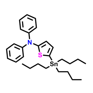 N、 N-二苯基-5-（三丁基锡基）噻吩-2-胺,N,N-diphenyl-5-(tributylstannyl)thiophen-2-amine