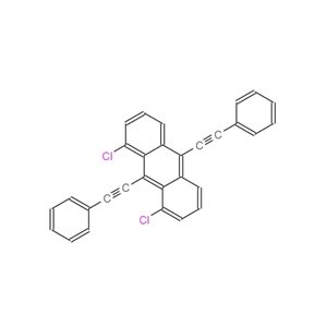 1,8-二氯-9,10-二苯乙炔基蒽,1,8-Dichloro-9,10-bis(phenylethynyl) anthracene