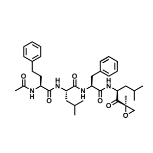 (S)-2-((S)-2-Acetamido-4-phenylbutanamido)-4-methyl-N-((S)-1-(((S)-4-methyl-1-((R)-2-methyloxiran-2-yl)-1-oxopentan-2-yl)amino)-1-oxo-3-phenylpropan-2-yl)pentanamide