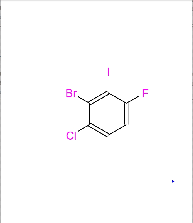 2-溴-1-氯-4-氟-3-碘苯,2-bromo-1-chloro-4-fluoro-3-iodobenzene