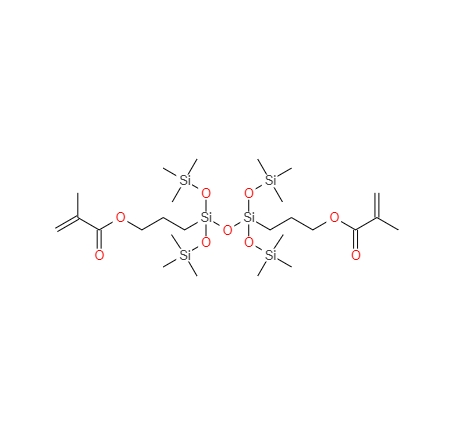 1,3-双(3-甲基丙烯酰氧丙基)四(三甲基硅氧基)二硅氧烷,1,3-Bis(methacryloxypropyl)tetrakis-(trimethylsiloxy) disiloxane