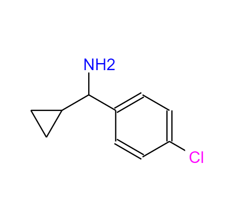 1-(4-氯苯基)-1-环丙基甲胺,(4-CHLOROPHENYL)(CYCLOPROPYL)METHYLAMINE
