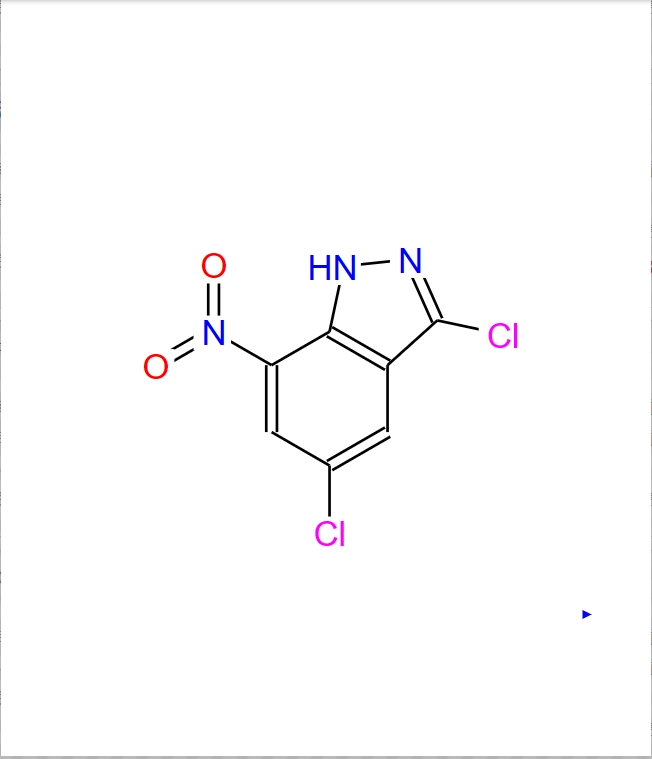 3,5-二氯-7-硝基(1H)吲唑,3,5-DICHLORO-7-NITRO (1H)INDAZOLE