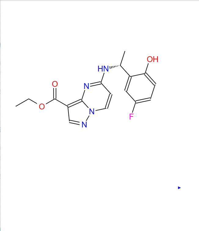 乙基 (R)-5-((1-(5-氟-2-羥基苯基)乙基)氨基)吡唑并[1,5-a]嘧啶-3-羧酸鹽,Ethyl (R)-5-((1-(5-fluoro-2-hydroxyphenyl)ethyl)amino) pyrazolo[1,5-a]pyrimidine-3-carboxylate