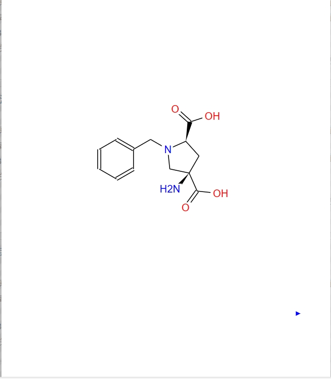 （2R，4R）-4-氨基-1-芐基吡咯烷-2,4-二羧酸,(2R,4R)-4-amino-1-benzyl-pyrrolidine-2,4-dicarboxylic acid