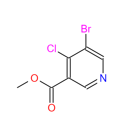 5-溴-4-氯烟酸甲酯,Methyl 5-broMo-4-chloronicotinate