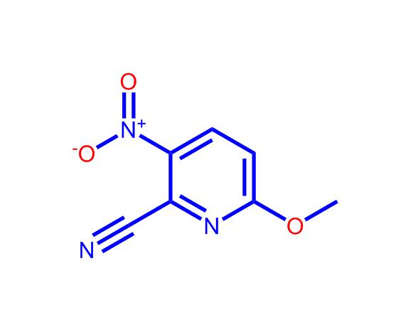 6-甲氧基-3-硝基吡啶-2-甲腈,6-Methoxy-3-nitropicolinonitrile