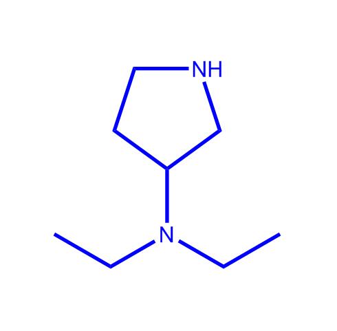 N,N-二乙基吡咯烷-3-胺,N,N-Diethylpyrrolidin-3-amine