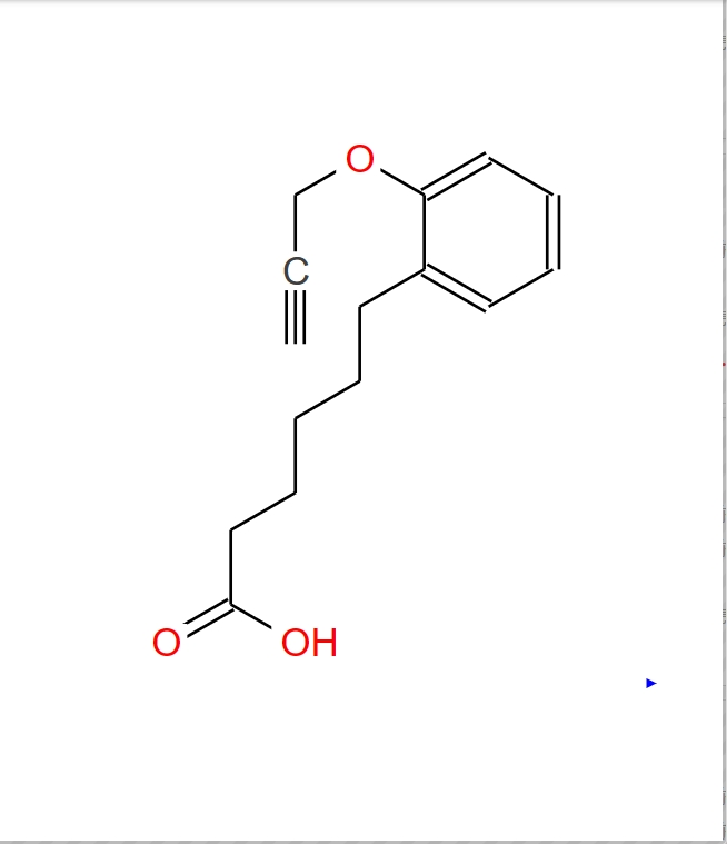 6-（2-炔丙基氧基苯基）己酸,6-(2-Propargyloxyphenyl)hexanoic acid