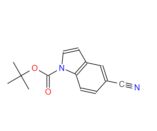 1-BOC-5-氰基吲哚,1-BOC-5-CYANOINDOLE