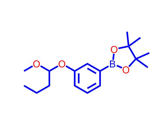 3-THPO-苯基硼酸频哪醇酯,4,4,5,5-tetramethyl-2-(3-((tetrahydro-2H-pyran-2-yl)oxy)phenyl)-1,3,2-dioxaborolane