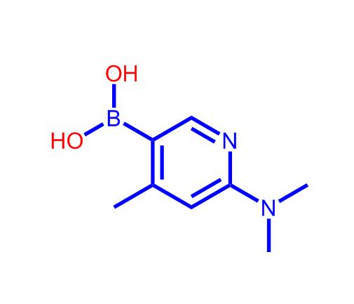 (6-(二甲氨基)-4-甲基吡啶-3-基)硼酸,(6-(Dimethylamino)-4-methylpyridin-3-yl)boronicacid