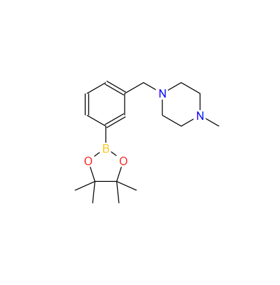 3-(4-甲基-1-哌嗪甲基)苯硼酸频哪酯,3-(4-Methyl-1-piperazinylmethyl)benzeneboronic acid pinacol ester, 97%