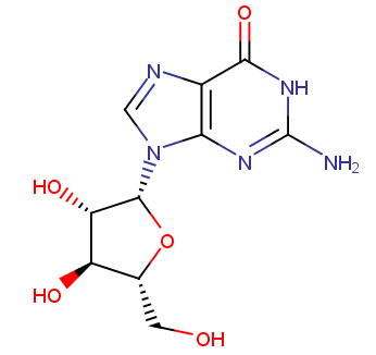 9-Β-D-糖呋喃鸟嘌呤,9-beta-Arabinosylguanine