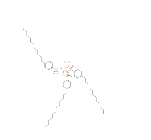 异丙基三(十二烷基苯磺酰基)钛酸酯,Titanium tris(dodecylbenzenesulfonate)isopropoxide