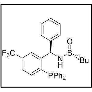 [S(R)]-N-[(R)-(5-三氟甲基)[2-(二苯基膦)苯基]甲基]-2-叔丁基亚磺酰胺