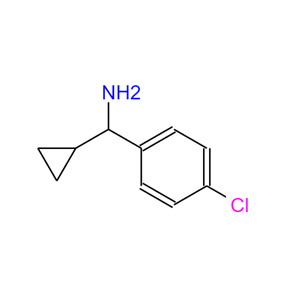 1-(4-氯苯基)-1-环丙基甲胺,(4-CHLOROPHENYL)(CYCLOPROPYL)METHYLAMINE