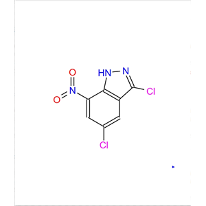 3,5-二氯-7-硝基(1H)吲唑,3,5-DICHLORO-7-NITRO (1H)INDAZOLE