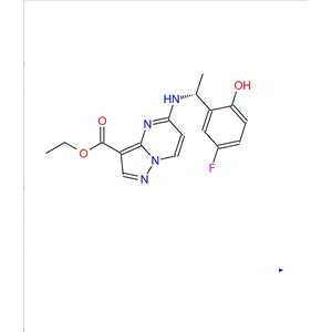 乙基 (R)-5-((1-(5-氟-2-羟基苯基)乙基)氨基)吡唑并[1,5-a]嘧啶-3-羧酸盐