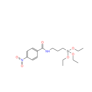 4-硝基-N-(3-三乙氧硅丙基)苯甲酰胺