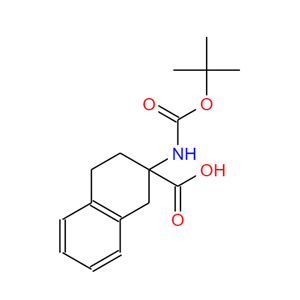 2-叔丁氧羰酰胺-1,2,3,4-四氢萘-2-羧酸,2-(TERT-BUTOXYCARBONYLAMINO)-1,2,3,4-TETRAHYDRONAPHTHALENE-2-CARBOXYLIC ACID