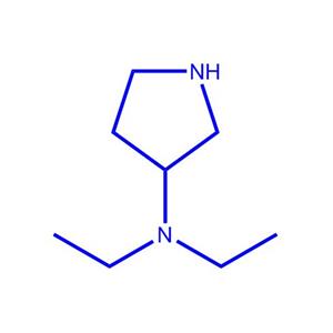 N,N-二乙基吡咯烷-3-胺,N,N-Diethylpyrrolidin-3-amine