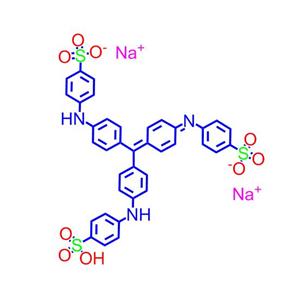 4-[双[4-[(亚磺基苯基)氨基]苯基]亚甲基]-2,5-环己二烯-1-亚基]氨基]-苯磺酸钠盐(1:2),4-[bis[4-[(Sulfophenyl)amino]phenyl]methylene]-2,5-cyclohexadien-1-ylidene]amino]-benzenesulfonicacidsodiumsalt(1:2)