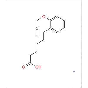 6-（2-炔丙基氧基苯基）己酸,6-(2-Propargyloxyphenyl)hexanoic acid