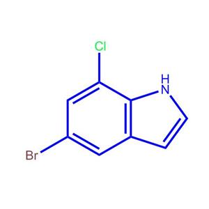 5-溴-7-氯-1H-吲哚,5-BROMO-7-CHLORO-1H-INDOLE