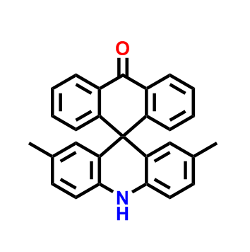 2,7-二甲基-10H，10'-H-螺[吖啶-9,9'-蒽]-10'-酮,2,7-dimethyl-10H,10'H-spiro[acridine-9,9'-anthracen]-10'-one