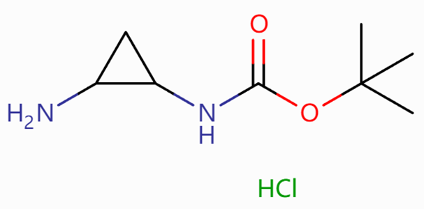 (2-氨基环丙基)氨基甲酸叔丁酯盐酸盐,tert-butyl N-(2-aminocyclopropyl)carbamate hydrochloride