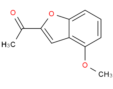 1-(4-甲氧基苯并呋喃-2-基)乙酮,1-(4-Methoxybenzofuran-2-yl)ethanone