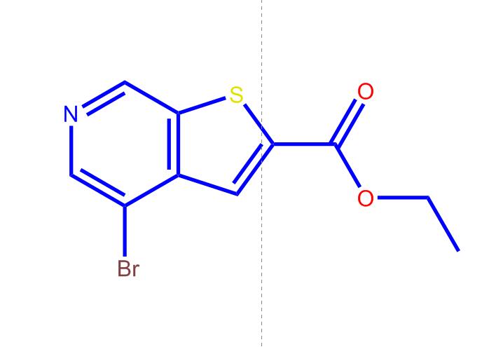 4-溴噻吩并[2,3-c]吡啶-2-羧酸乙酯,Ethyl4-bromothieno[2,3-c]pyridine-2-carboxylate