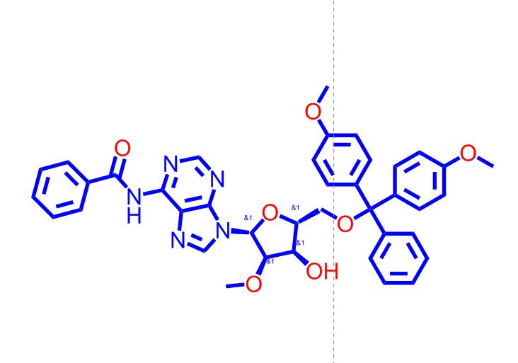 N-苯甲酰基-5′-O-[双(4-甲氧基苯基)苯基甲基]-2′-O-甲基腺苷,N-Benzoyl-5′-O-[Bis(4-Methoxyphenyl)Phenylmethyl]-2′-O-Methyladenosine