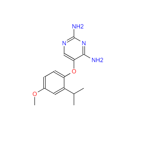 5-(2-异丙基-4-甲氧基苯氧基)嘧啶-2,4-二胺,5-(2-isopropyl-4-Methoxy-phenoxy)-pyriMidine-2,4-diaMine