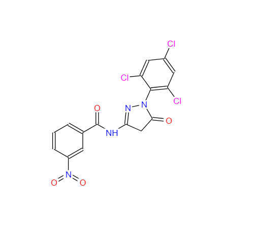 1-(2',4',6'-三氯苯基)-3-(间硝基苯甲酰胺基)-5-吡唑酮,1-(2',4',6'-Trichlorophenyl)-3-(3-nitrobenzamido)-5-pyrazolone