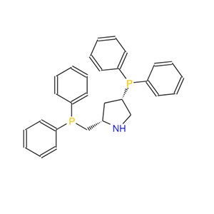 (2S,4S)-4-二苯基膦-2-(二苯基膦甲基)-吡咯烷