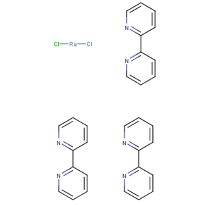 三(2,2'-联吡啶)二氯化钌，Tris(2,2'-bipyridine)ruthenium dichloride，238-266-7，14323-06-9，可提供公斤级，按需分装！