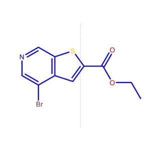 4-溴噻吩并[2,3-c]吡啶-2-羧酸乙酯,Ethyl4-bromothieno[2,3-c]pyridine-2-carboxylate