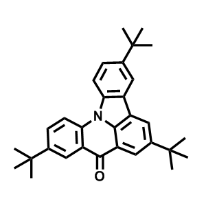 3,6,10-三-叔丁基-8H-吲哚[3,2,1-de]吖啶-8-酮