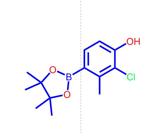 2-氯-3-甲基苯酚-4-频哪醇硼酸酯,2-Chloro-3-methyl-4-(4,4,5,5-tetramethyl-1,3,2-dioxaborolan-2-yl)phenol
